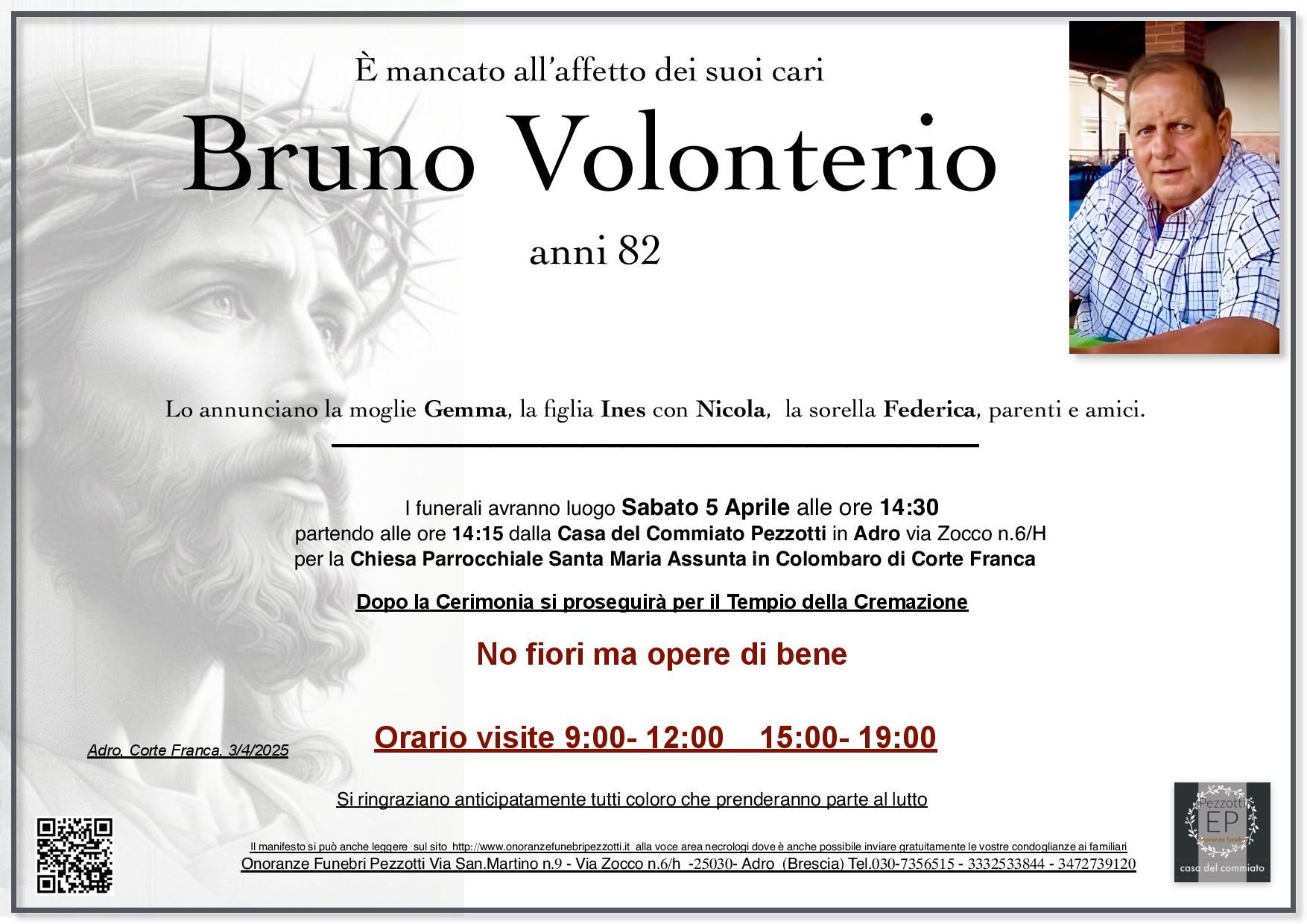 BRUNO VOLONTERIO