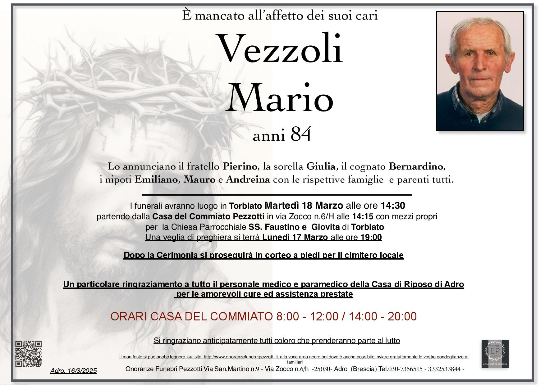 MARIO VEZZOLI