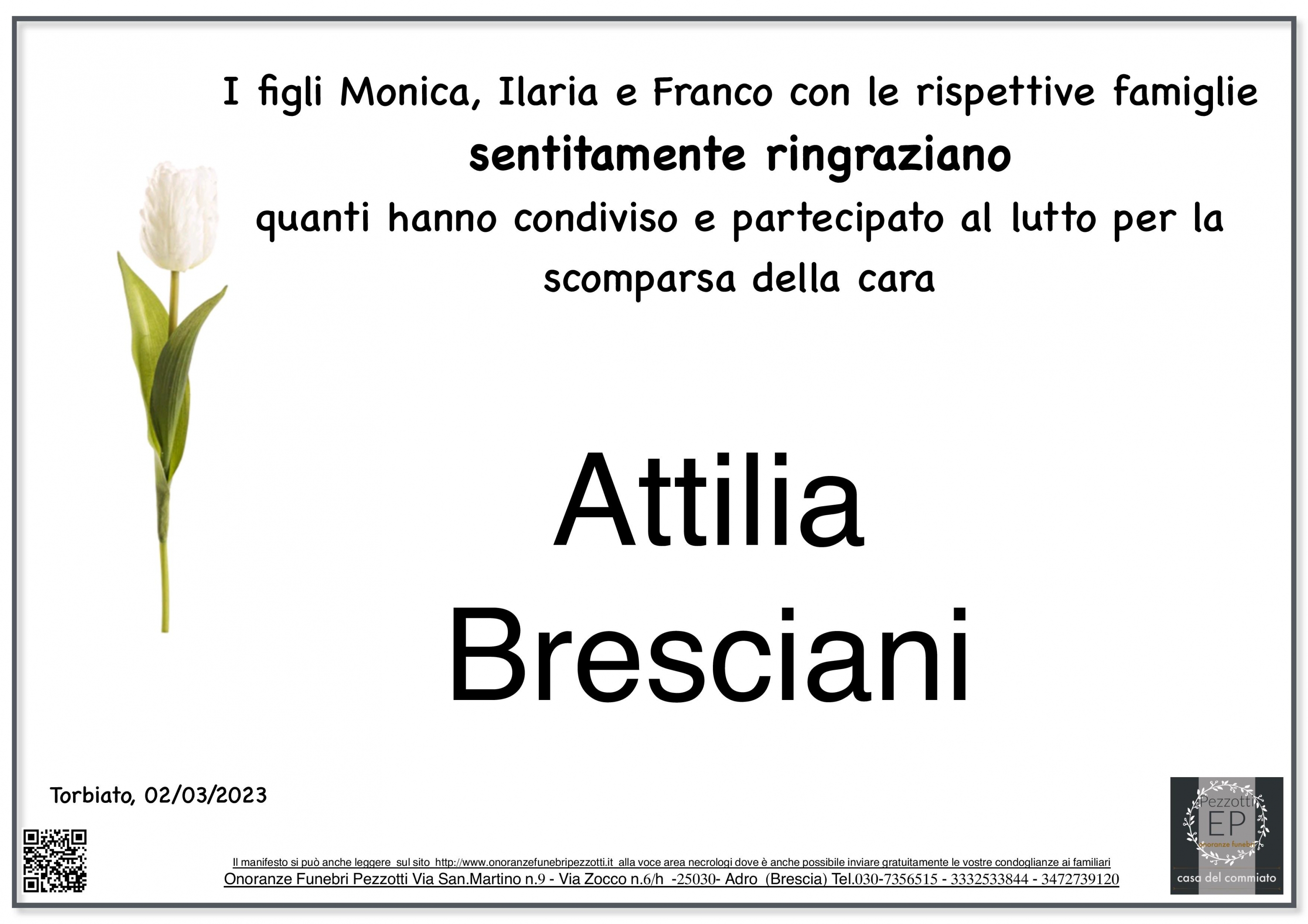 Ringraziamento