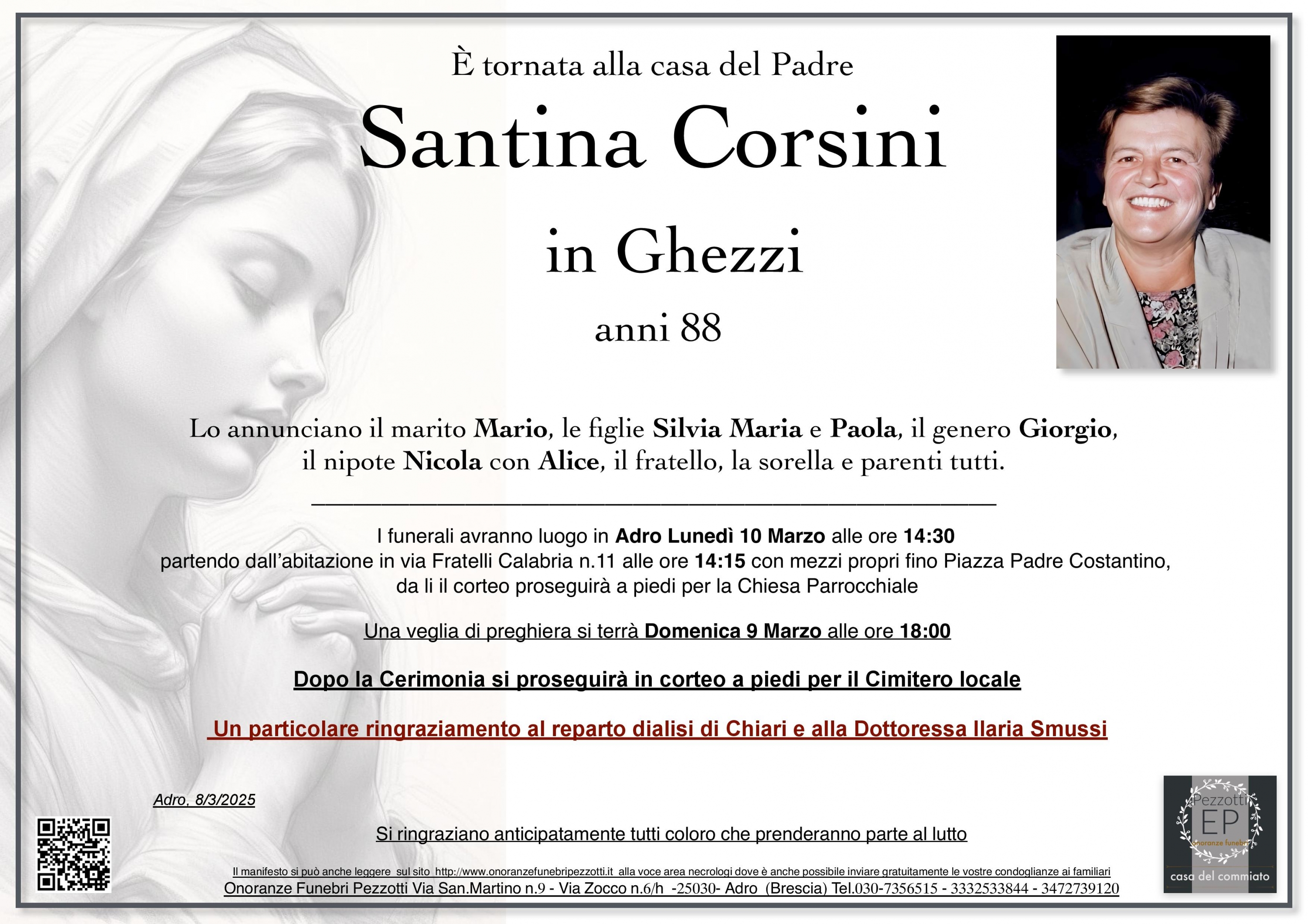 Santina Corsini in Ghezzi