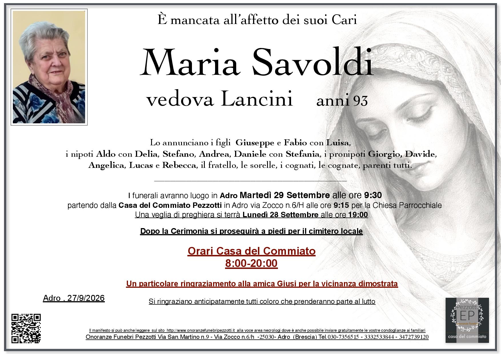 Maria Savoldi 