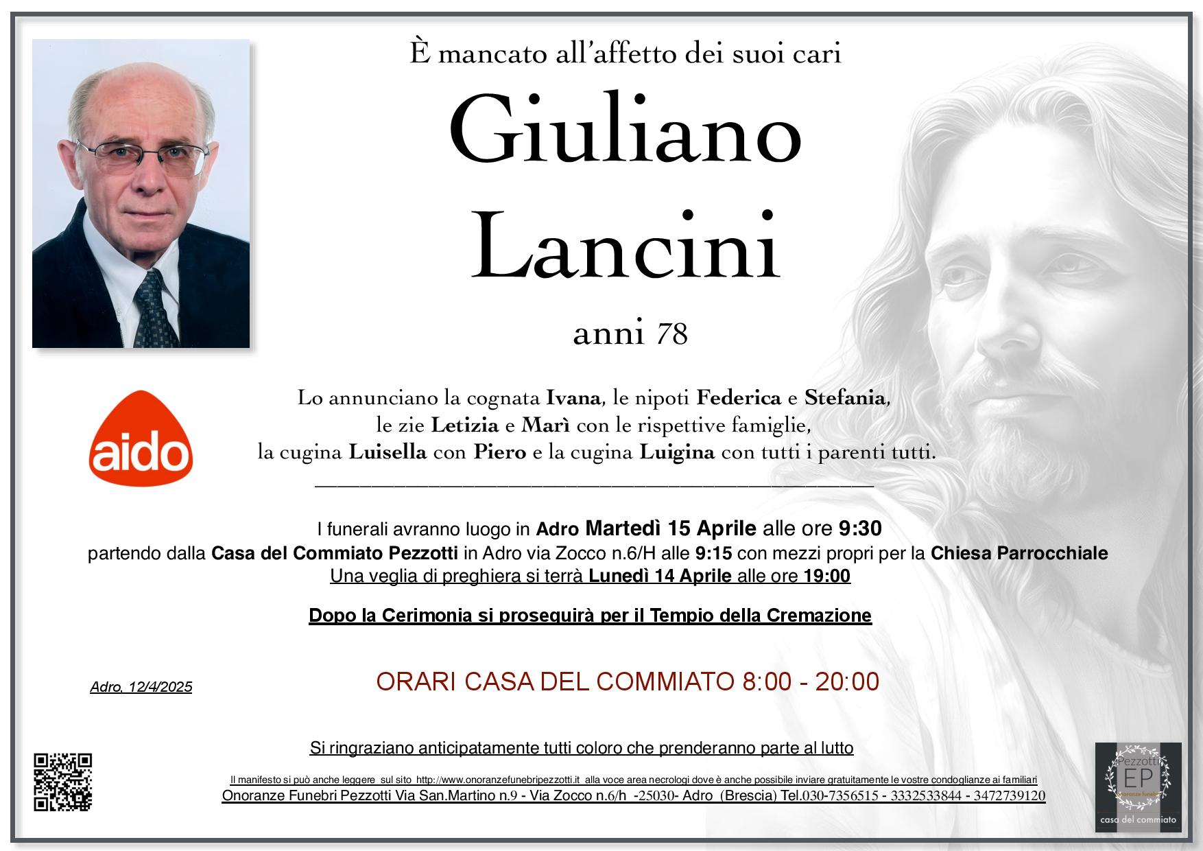 GIULIANO LANCINI